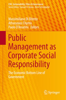 Di Bitetto / Chymis / D'Anselmi | Public Management as Corporate Social Responsibility | E-Book | sack.de