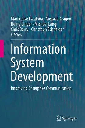 José Escalona / Aragón / Schneider |  Information System Development | Buch |  Sack Fachmedien