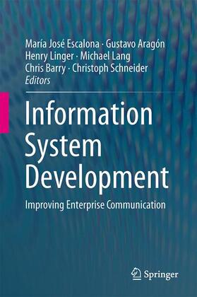 José Escalona / Aragón / Schneider | Information System Development | Buch | 978-3-319-07214-2 | sack.de