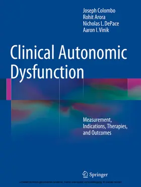 Colombo / Arora / DePace | Clinical Autonomic Dysfunction | E-Book | sack.de