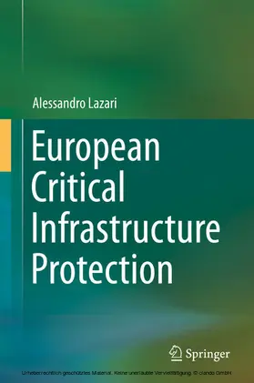 Lazari | European Critical Infrastructure Protection | E-Book | sack.de