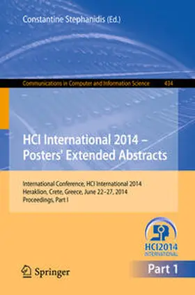 Stephanidis |  HCI International 2014 - Posters' Extended Abstracts | eBook | Sack Fachmedien