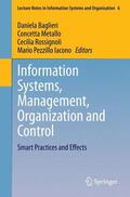 Baglieri / Pezzillo Iacono / Metallo |  Information Systems, Management, Organization and Control | Buch |  Sack Fachmedien