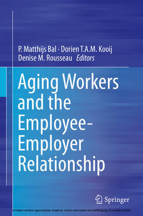 Bal / Kooij / Rousseau | Aging Workers and the Employee-Employer Relationship | E-Book | sack.de