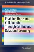 Saenz / Cuevas / Ubaghs |  Enabling Horizontal Collaboration Through Continuous Relational Learning | Buch |  Sack Fachmedien