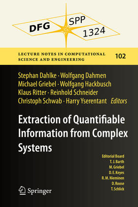 Dahlke / Dahmen / Griebel | Extraction of Quantifiable Information from Complex Systems | E-Book | sack.de