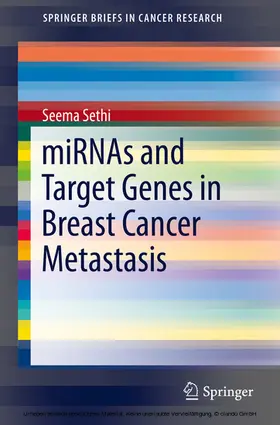 Sethi |  miRNAs and Target Genes in Breast Cancer Metastasis | eBook | Sack Fachmedien