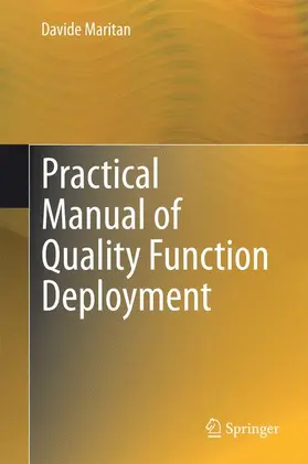 Maritan |  Practical Manual of Quality Function Deployment | Buch |  Sack Fachmedien