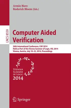 Bloem / Biere |  Computer Aided Verification | Buch |  Sack Fachmedien