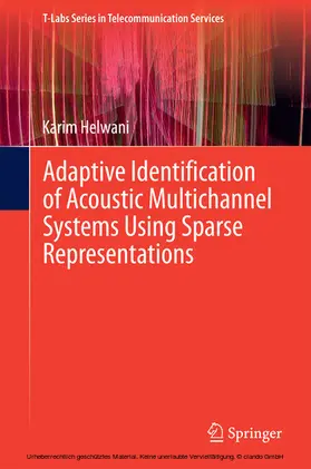 Helwani | Adaptive Identification of Acoustic Multichannel Systems Using Sparse Representations | E-Book | sack.de