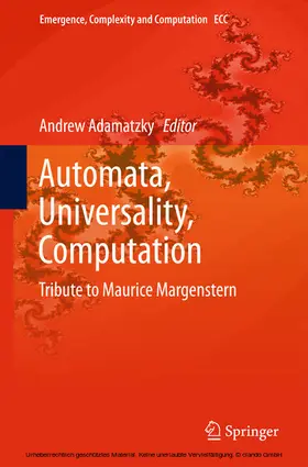 Adamatzky |  Automata, Universality, Computation | eBook | Sack Fachmedien