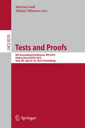 Seidl / Tillmann | Tests and Proofs | E-Book | sack.de