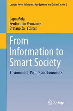 Mola / Za / Pennarola |  From Information to Smart Society | Buch |  Sack Fachmedien