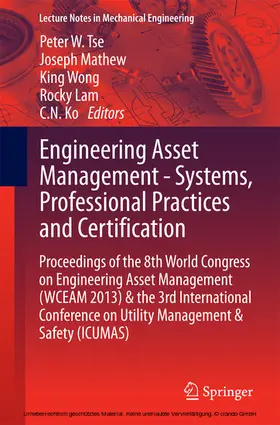 Tse / Mathew / Wong | Engineering Asset Management - Systems, Professional Practices and Certification | E-Book | sack.de