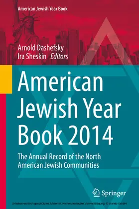 Dashefsky / Sheskin |  American Jewish Year Book 2014 | eBook | Sack Fachmedien