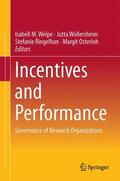 Welpe / Osterloh / Wollersheim |  Incentives and Performance | Buch |  Sack Fachmedien