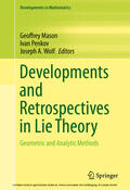 Mason / Penkov / Wolf |  Developments and Retrospectives in Lie Theory | eBook | Sack Fachmedien