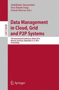 Hameurlain / Morvan / Dang |  Data Management in Cloud, Grid and P2P Systems | Buch |  Sack Fachmedien