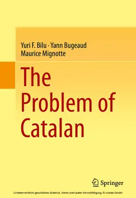 Bilu / Bugeaud / Mignotte | The Problem of Catalan | E-Book | sack.de