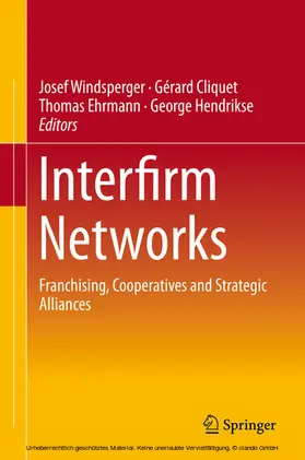 Windsperger / Cliquet / Ehrmann |  Interfirm Networks | eBook | Sack Fachmedien
