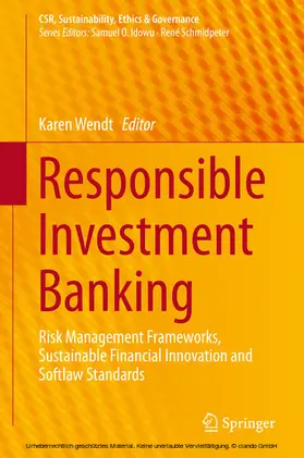 Wendt | Responsible Investment Banking | E-Book | www.sack.de