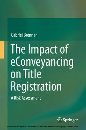 Brennan |  The Impact of eConveyancing on Title Registration | eBook | Sack Fachmedien
