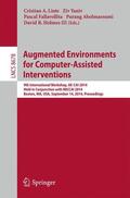 Linte / Yaniv / Holmes III |  Augmented Environments for Computer-Assisted Interventions | Buch |  Sack Fachmedien