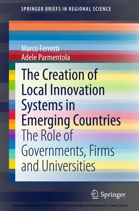 Ferretti / Parmentola |  The Creation of Local Innovation Systems in Emerging Countries | eBook | Sack Fachmedien