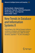 Bassiliades / Ivanovic / Kon-Popovska |  New Trends in Database and Information Systems II | eBook | Sack Fachmedien