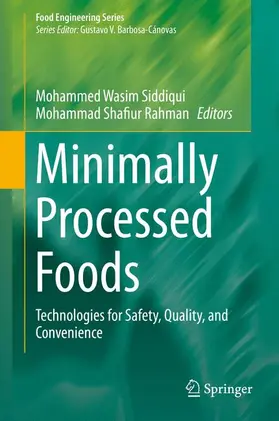 Rahman / Siddiqui |  Minimally Processed Foods | Buch |  Sack Fachmedien