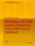 Robinson / Robinson, Jr. |  Proceedings of the 2008 Academy of Marketing Science (AMS) Annual Conference | Buch |  Sack Fachmedien