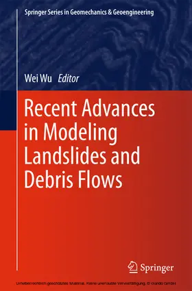 Wu | Recent Advances in Modeling Landslides and Debris Flows | E-Book | sack.de