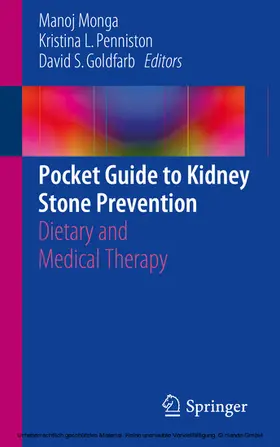 Monga / Penniston / Goldfarb |  Pocket Guide to Kidney Stone Prevention | eBook | Sack Fachmedien