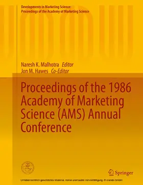 Malhotra | Proceedings of the 1986 Academy of Marketing Science (AMS) Annual Conference | E-Book | sack.de