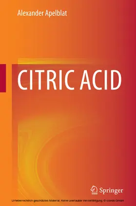 Apelblat |  Citric Acid | eBook | Sack Fachmedien