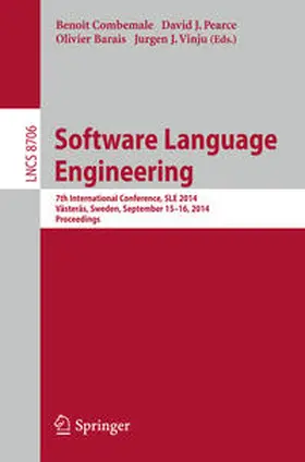 Combemale / Pearce / Barais | Software Language Engineering | E-Book | sack.de