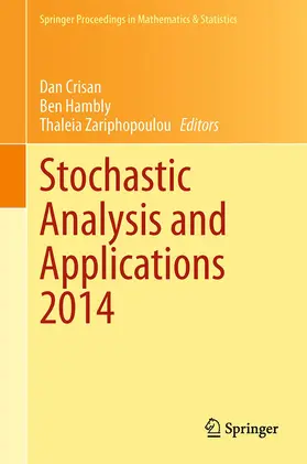 Crisan / Zariphopoulou / Hambly |  Stochastic Analysis and Applications 2014 | Buch |  Sack Fachmedien
