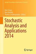 Crisan / Zariphopoulou / Hambly |  Stochastic Analysis and Applications 2014 | Buch |  Sack Fachmedien