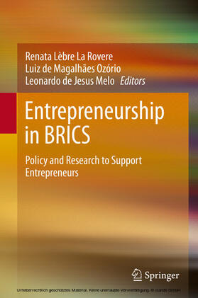 Lèbre La Rovere / de Magalhães Ozório / Ozório | Entrepreneurship in BRICS | E-Book | sack.de