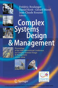 Boulanger / Krob / Morel |  Complex Systems Design & Management | eBook | Sack Fachmedien
