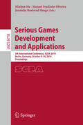 Ma / Baalsrud Hauge / Oliveira |  Serious Games Development and Applications | Buch |  Sack Fachmedien
