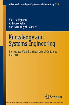 Nguyen / Le / Huynh |  Knowledge and Systems Engineering | eBook | Sack Fachmedien