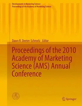 Deeter-Schmelz |  Proceedings of the 2010 Academy of Marketing Science (AMS) Annual Conference | Buch |  Sack Fachmedien