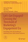 Obal / Bushardt / Krey |  Let's Get Engaged! Crossing the Threshold of Marketing¿s Engagement Era | Buch |  Sack Fachmedien