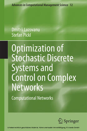 Lozovanu / Pickl | Optimization of Stochastic Discrete Systems and Control on Complex Networks | E-Book | sack.de
