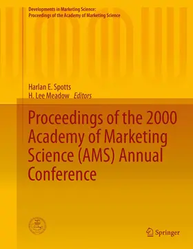 Meadow / Spotts |  Proceedings of the 2000 Academy of Marketing Science (AMS) Annual Conference | Buch |  Sack Fachmedien