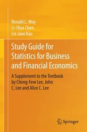 Moy / Chen / Kao |  Study Guide for Statistics for Business and Financial Economics | eBook | Sack Fachmedien