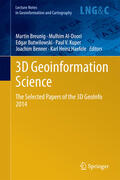 Breunig / Al-Doori / Butwilowski |  3D Geoinformation Science | eBook | Sack Fachmedien