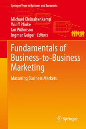 Kleinaltenkamp / Plinke / Wilkinson | Fundamentals of Business-to-Business Marketing | E-Book | sack.de