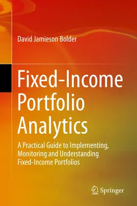 Bolder | Fixed-Income Portfolio Analytics | Buch | 978-3-319-12666-1 | www.sack.de